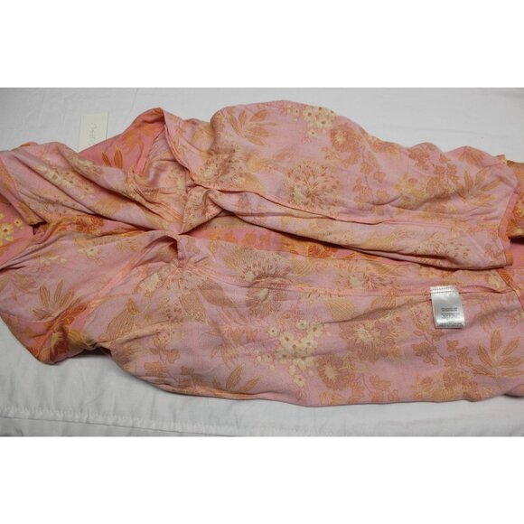 Z Supply women's Ruby‎ long sleeve floral collared button front shirt M - Picture 6 of 9